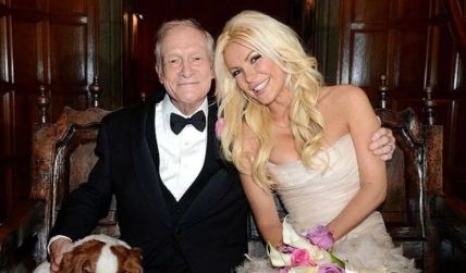 Hugh Hefner died of sepsis in 2017.